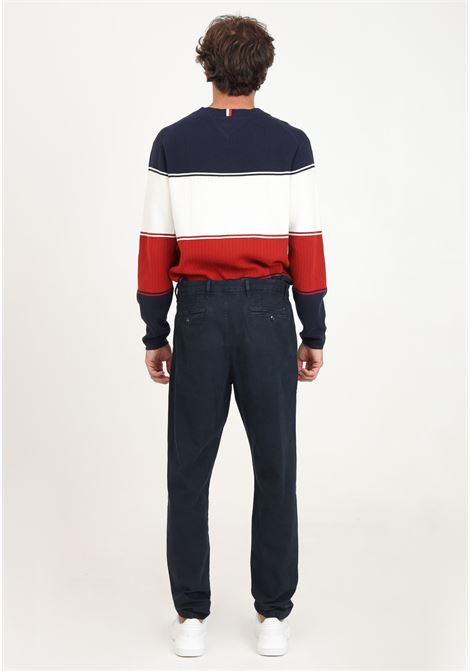 Blue casual trousers for men TOMMY HILFIGER | MW0MW33917DW5DW5